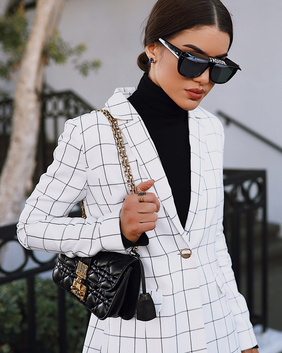 Blazer & PINK Pumps camila coelho blog