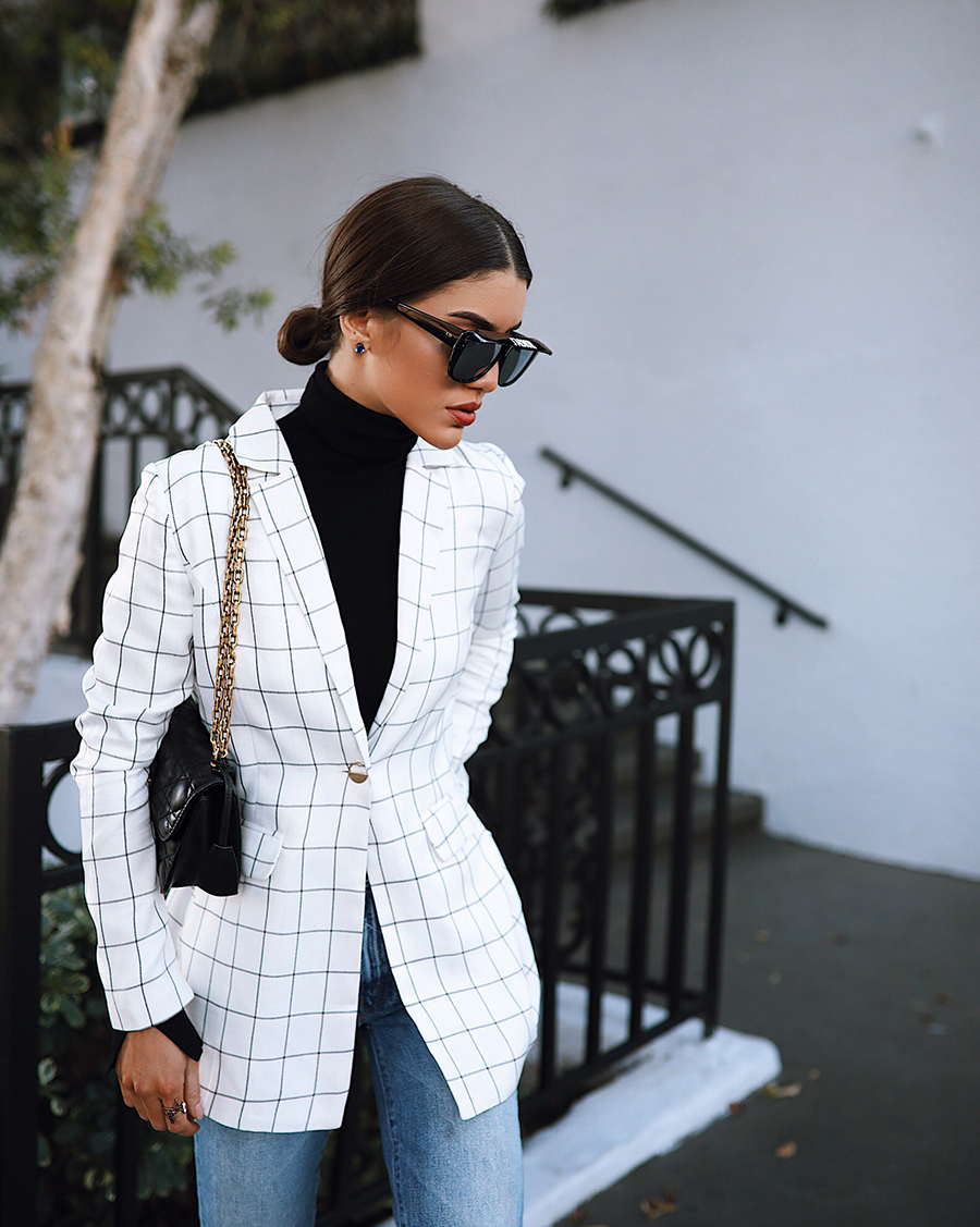 Blazer & PINK Pumps camila coelho blog